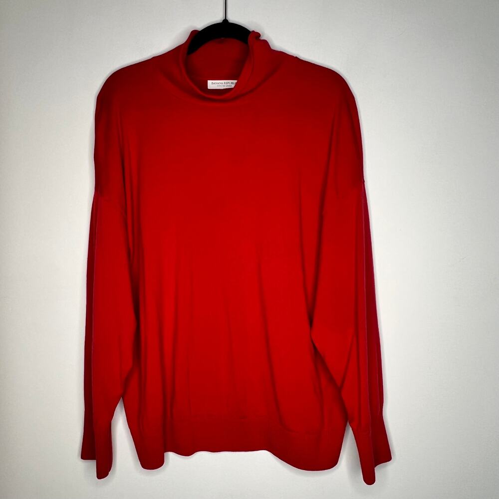 Banana Republic Turtleneck Sweater Size XL - Picture 2 of 6